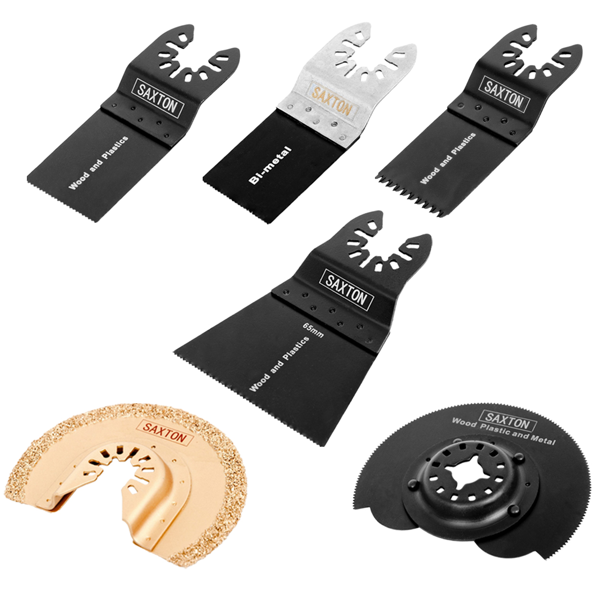 6 Blade Mix Q/F - Pack B | Saxton Blades