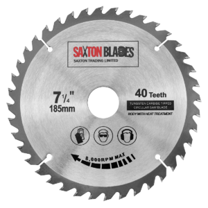 TCT Circular Blade 185mm x 40T