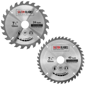 TCT Circular Blade 185mm x 30mm Bore Pack A-1