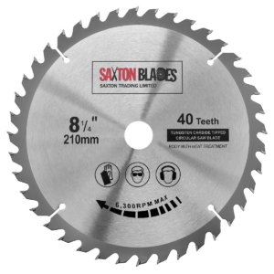 TCT Circular Blade 210mm x 40T x 25.4mm Bore