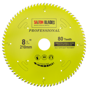 Professional Range TCT Circular Blade 210mm x 80T