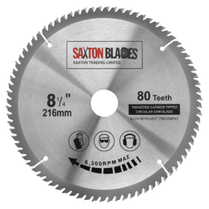 TCT Circular Blade 216mm x 80T