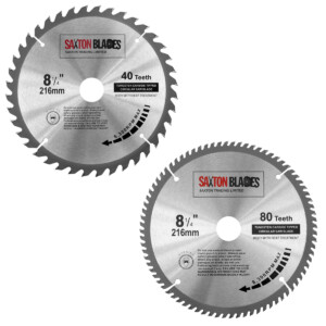 TCT Circular Blade 216mm – Pack A