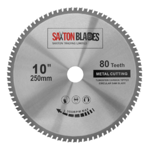 TCT Circular Blade 250mm x 80T Metal Cutting