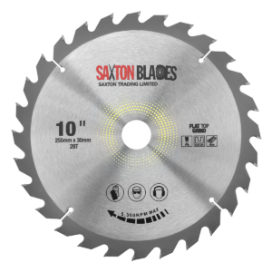 Flat Top Grind TCT Circular Saw Blade 255mm x 28T x 30mm Bore