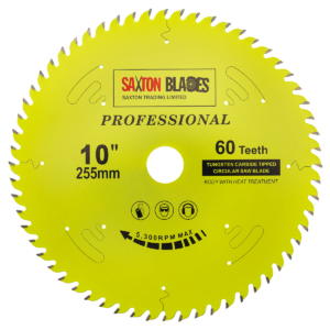 Professional Range TCT Circular Blade 255mm x 60T