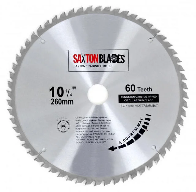 BLACK+DECKER Circular Saw Blades for Wood with Tungsten Tips
