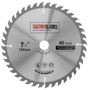 TCT Circular Blade 184mm x 40T x 20mm Bore (16mm ring)